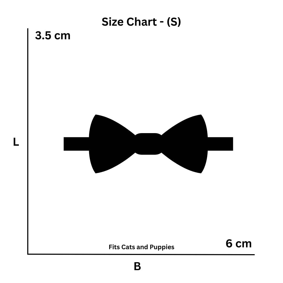 Floral Bandana and Bowtie Combo for Cats