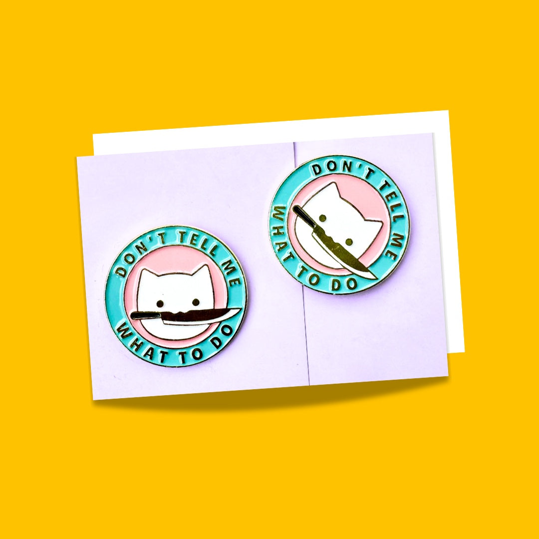 Cat collection of Enamel lapel Pins from Wags4Whiskers Pet Accessories India