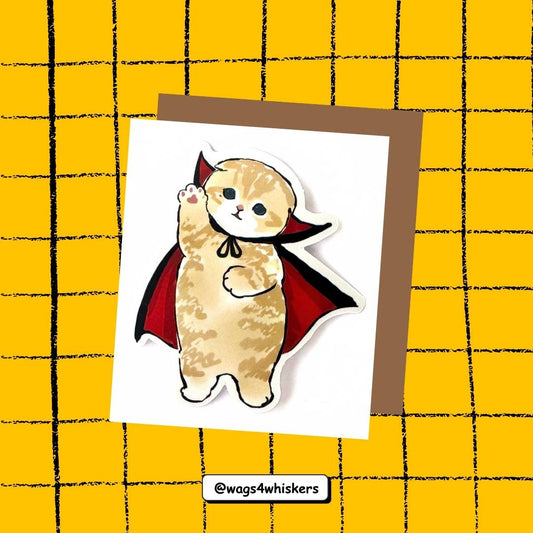 Cute Cat Stickers from Wags4Whiskers Pet Lifestyle Brand India
