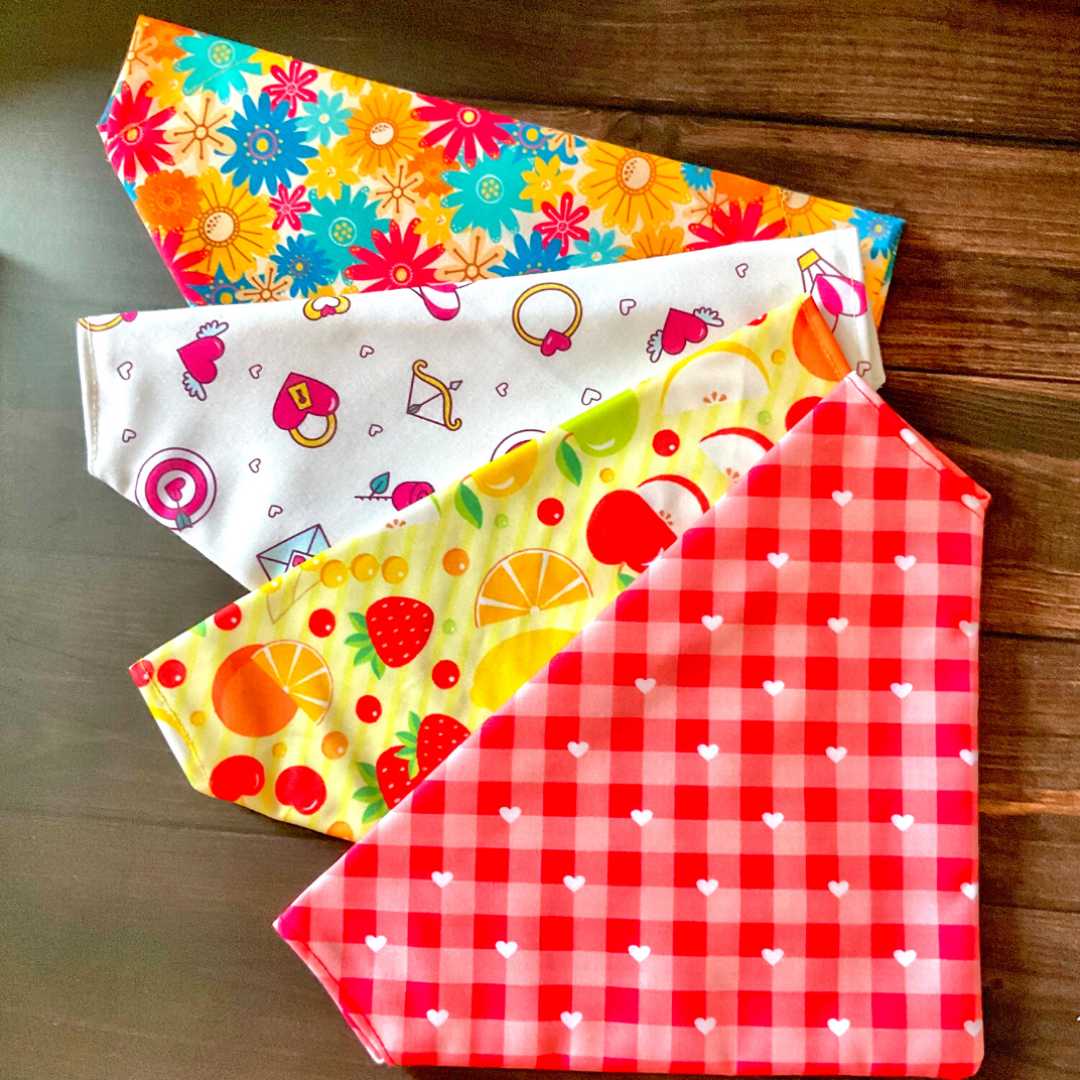 Checks Cat Bandanas Online from Wags4Whiskers India