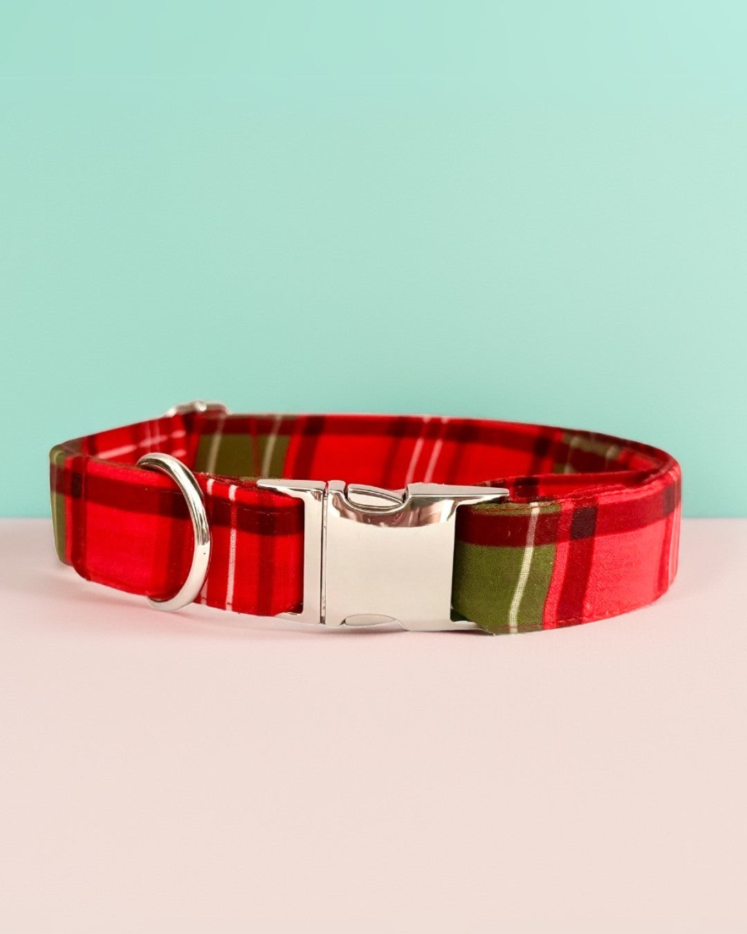 Checks styled Dog collar belts from Wags4Whiskers Pet Shop India
