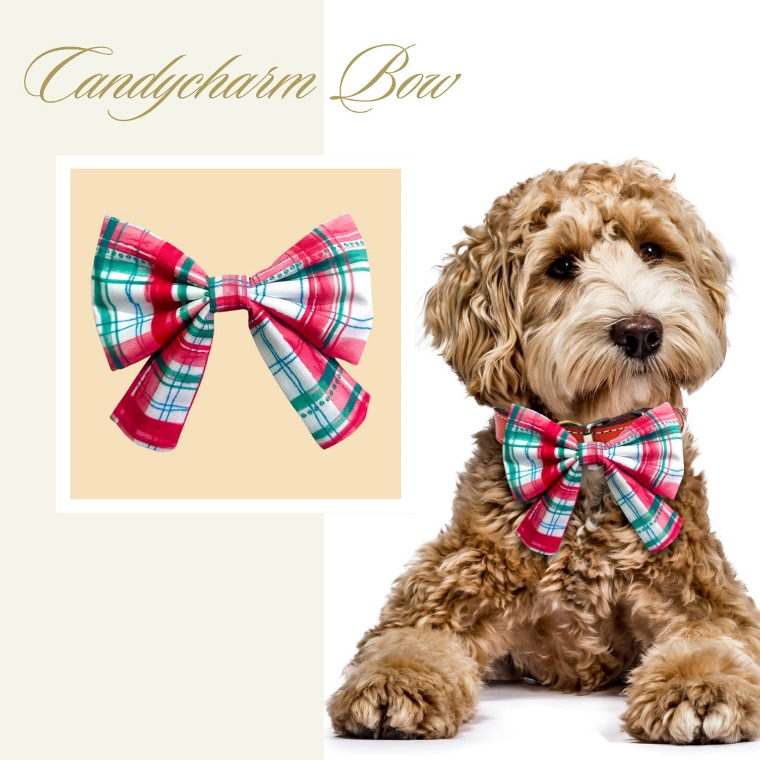 Candy Charm Sailor Bow for Dogs