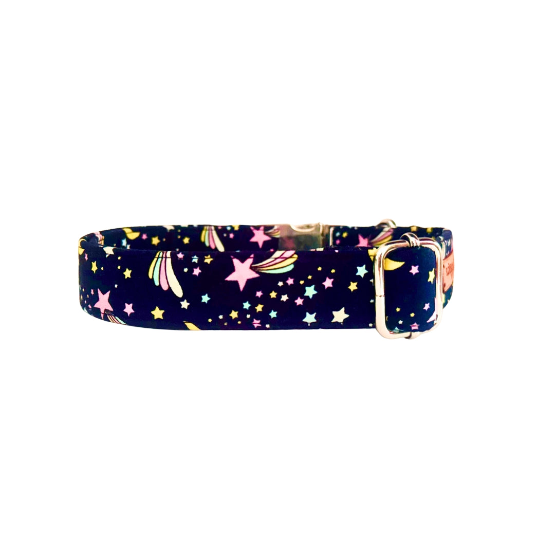 Blue cosmetic Dog Collar belts from Wags4Whiskers Pet Store India