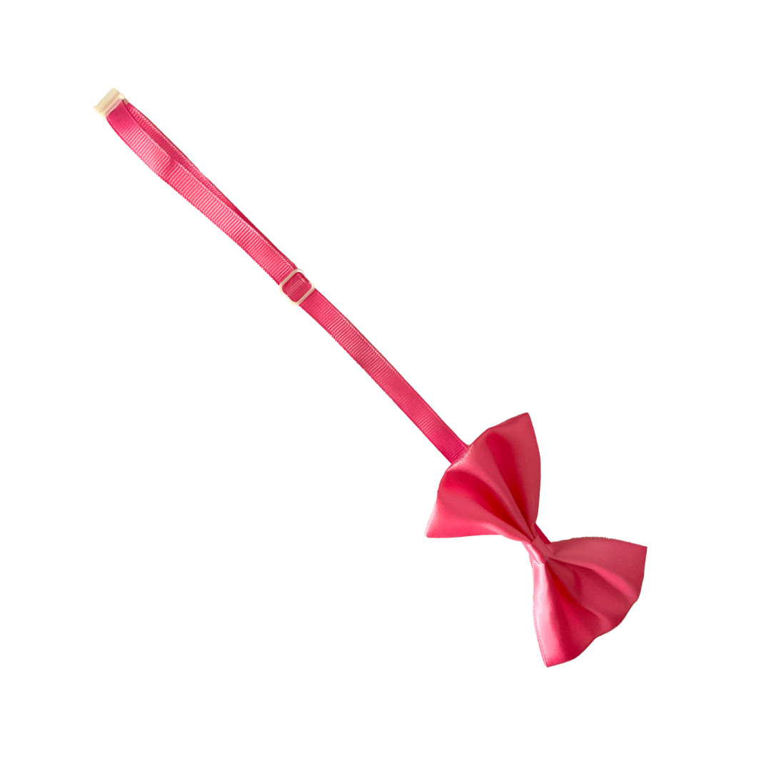 Pink cat bows from Wags4Whiskers Pet Accessories Store India