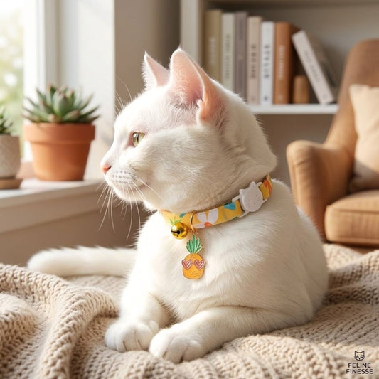 Floral cat collars from Wags4Whiskers Pet Supplies Store India