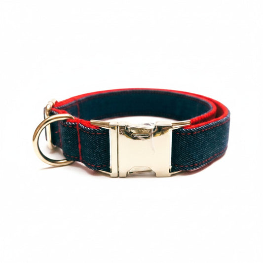 Denim Styled Dog Collars