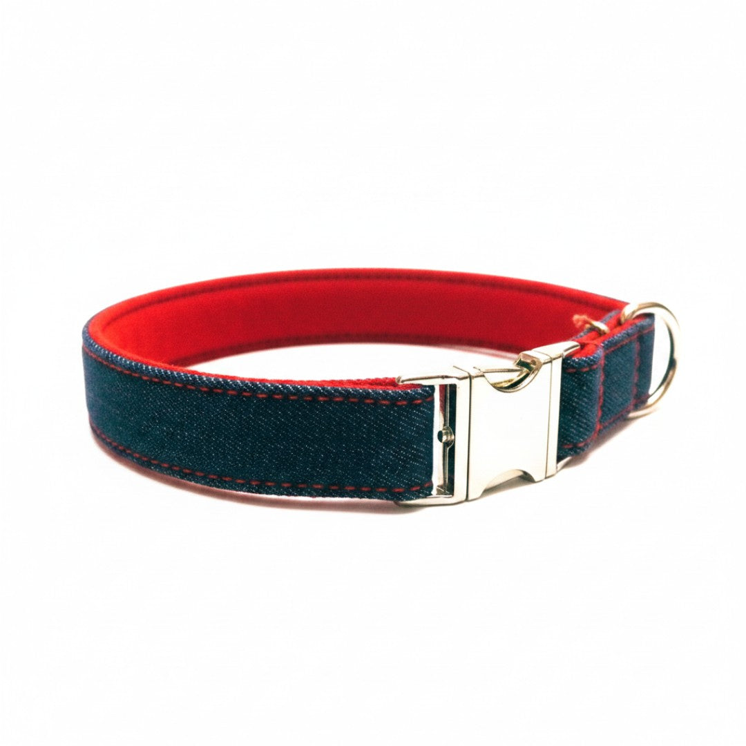 Denim Styled Dog Collars