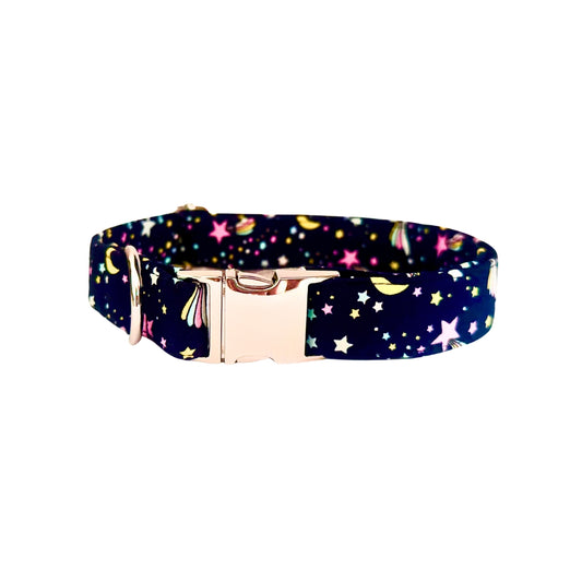 Blue cosmetic Dog Collar belts from Wags4Whiskers Pet Store India