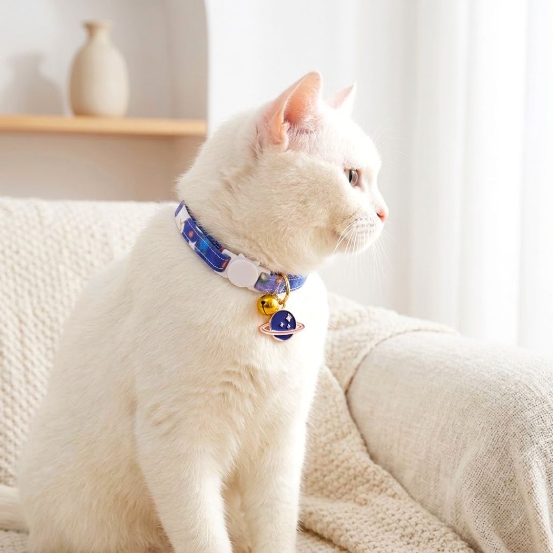 cat collars with charm from Wags4Whiskers Pet Supplies Store India