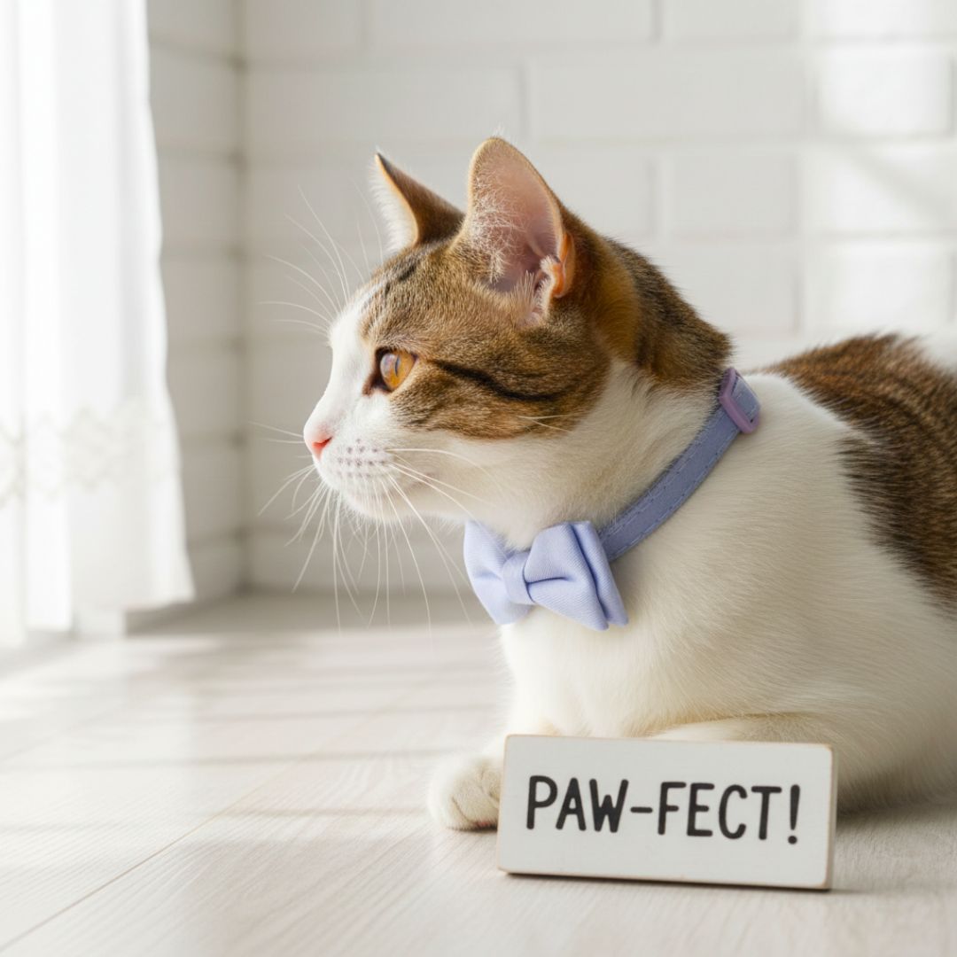Cat Bow Collars India from Wags4Whiskers Pet Store