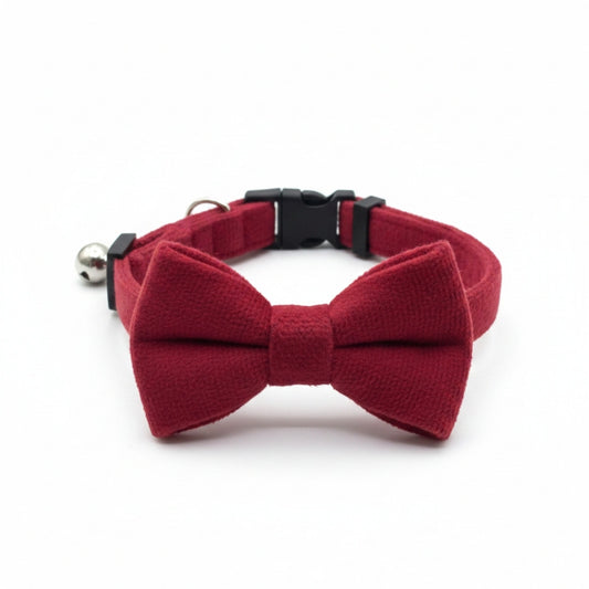 Red Cat collar with bell from Wags4Whiskers Pet Accessories Store Indi