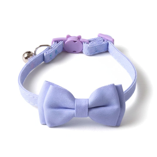 Lavendar Mist Cat Bow Collar