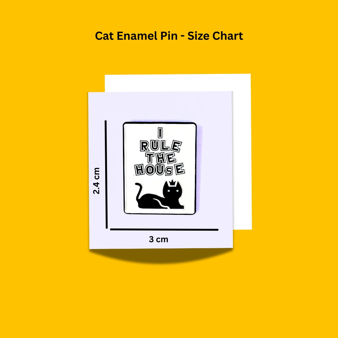 Cat Lapel pins from Wags4Whiskers Pet Accessories Store India