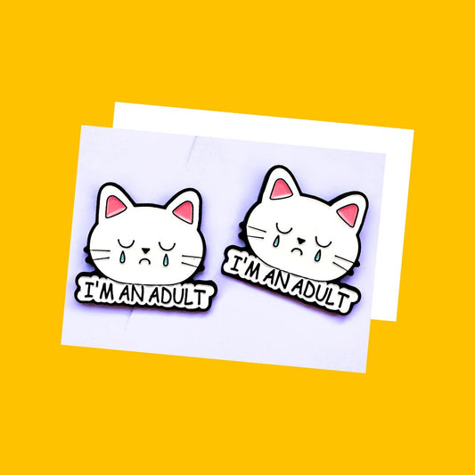 Cat Enamel Pins for Cat People from Wags4Whiskers India