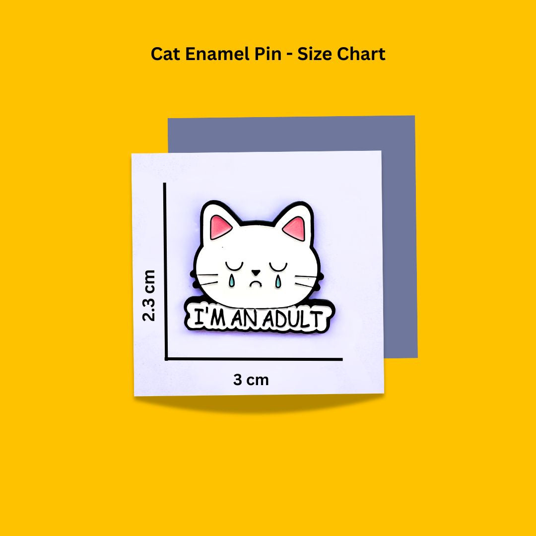 Cat Enamel Pin Collection from Wags4Whiskers Pet Supplies India