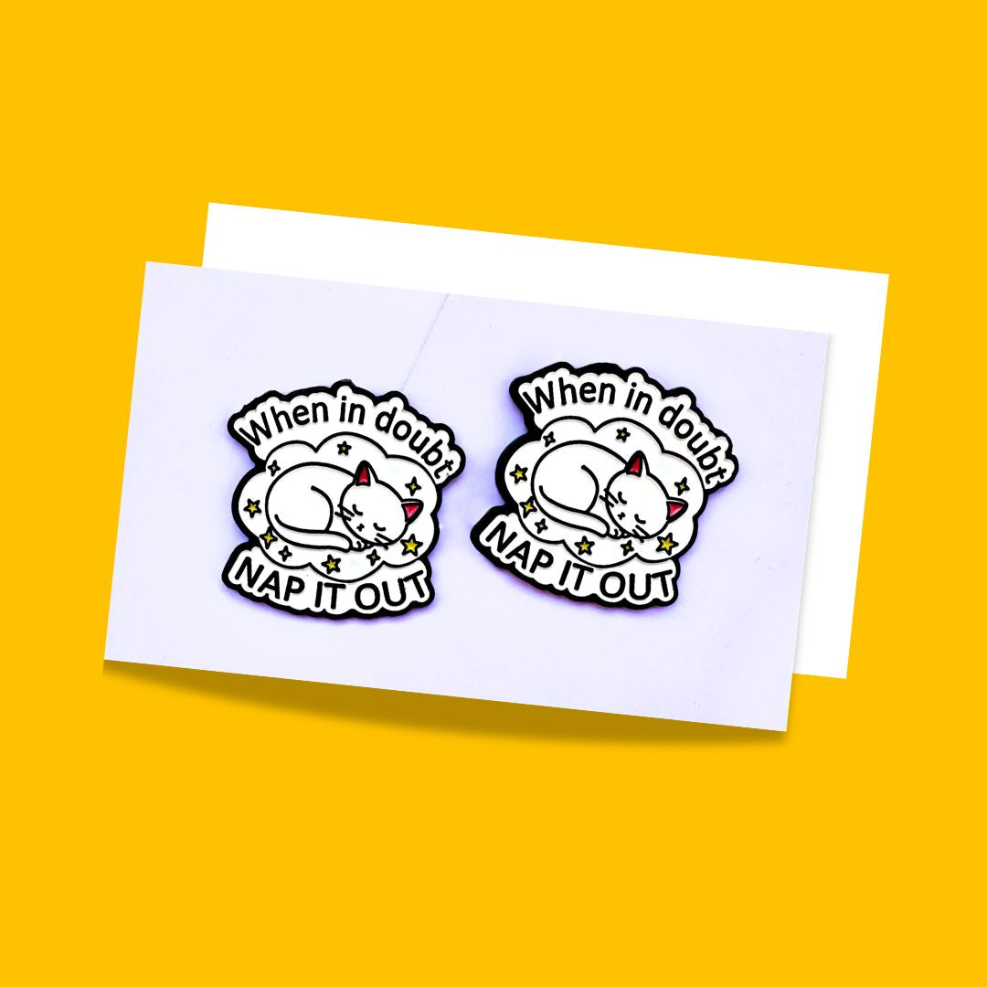 Cat Pins Collection from Wags4Whiskers Pet Lifestyle Brand India