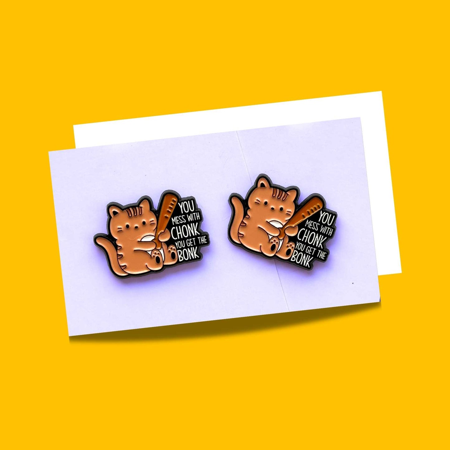 Cat Enamel Pins from Wags4Whiskers Pet Accessories Store