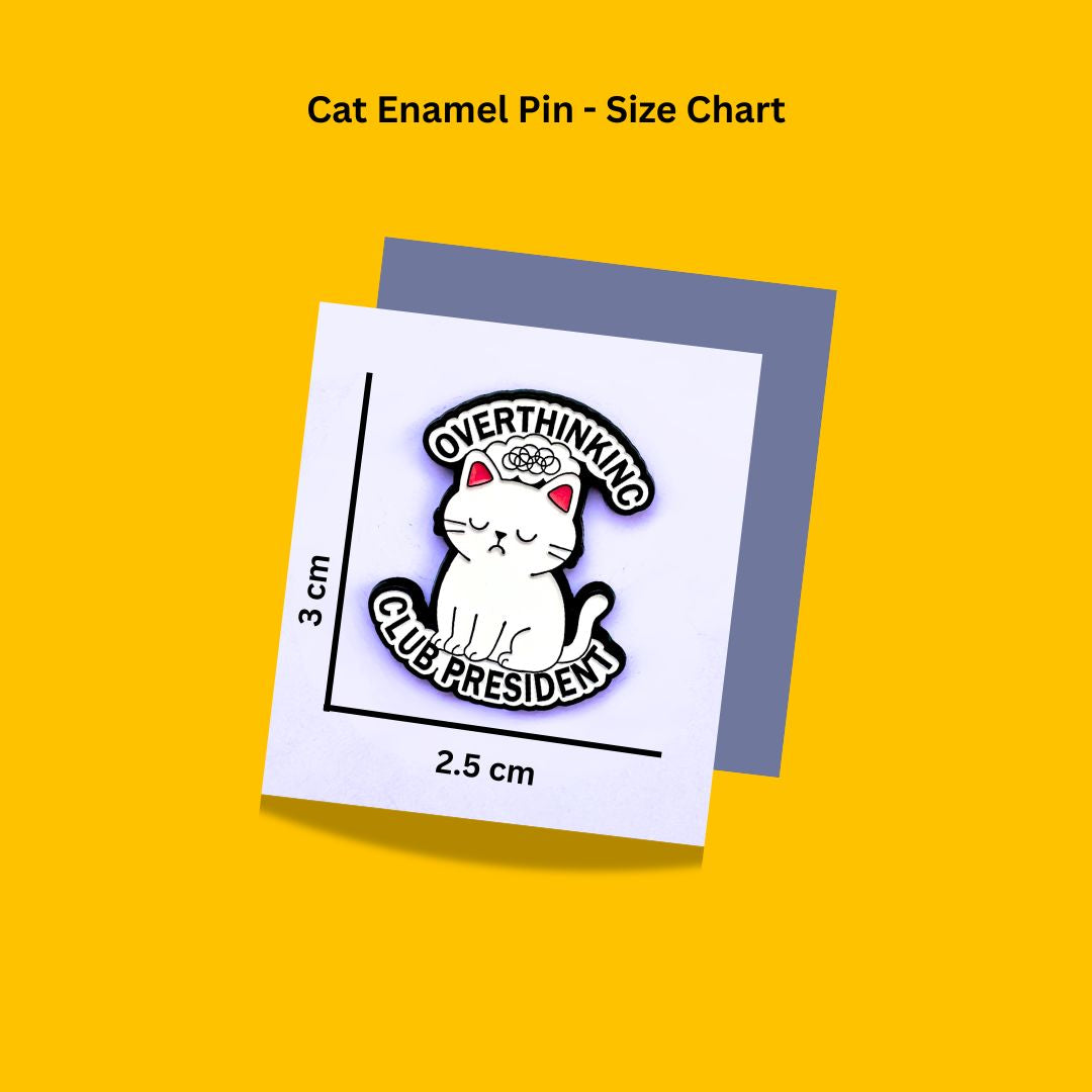 Cat Pins Collection from Wags4Whiskers Pet Lifestyle Brand India