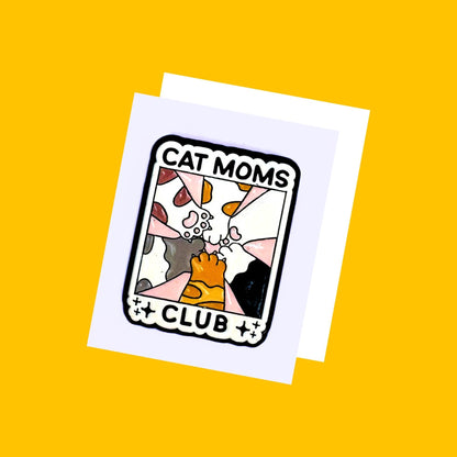 Cat Mom Enamel pin from Wags4Whiskers Pet Store India