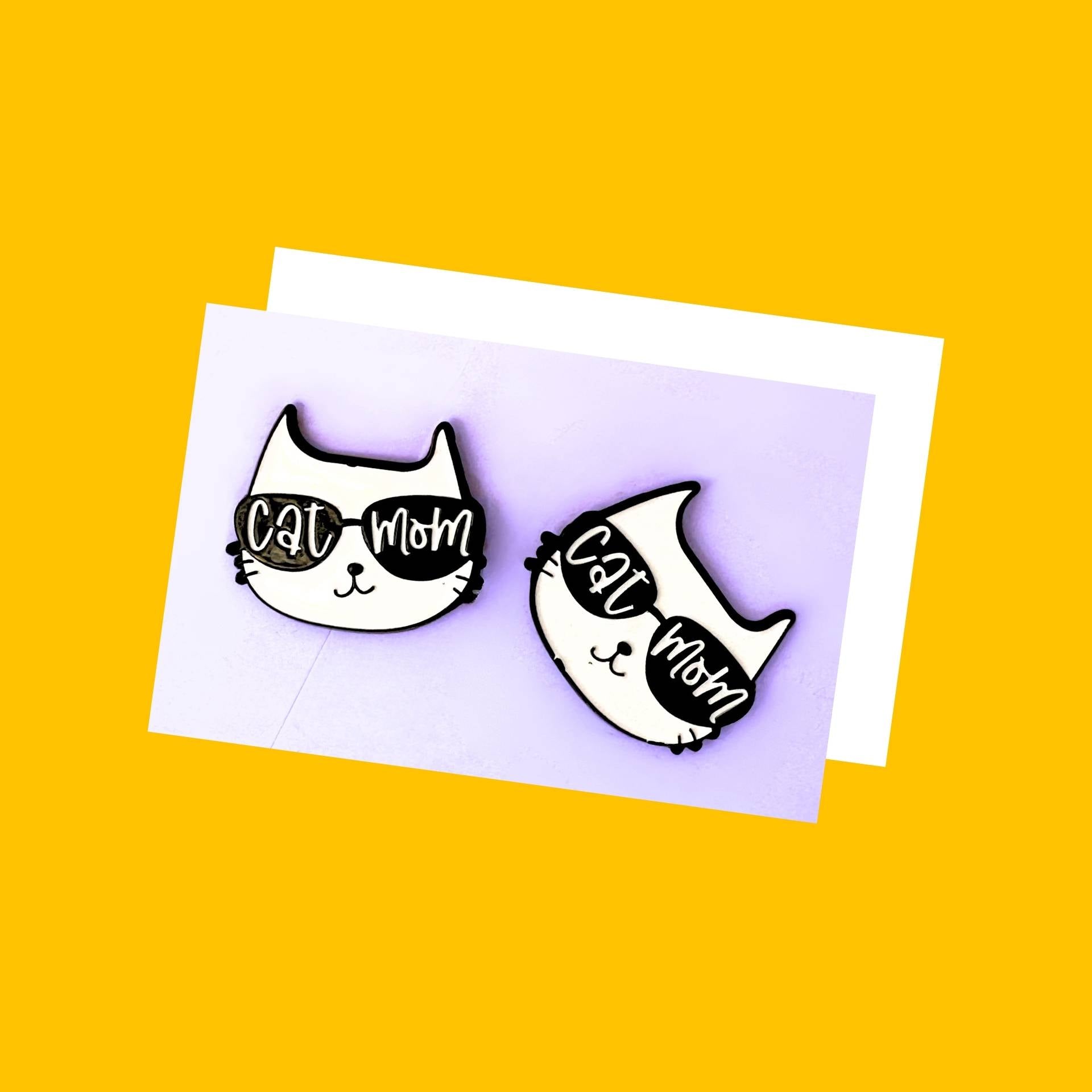 Cat Enamel Pins India from Wags4Whiskers Pet Store