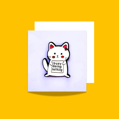 Cat Enamel Brooch Pins from Wags4Whiskers Pet Lifestyle Brand India
