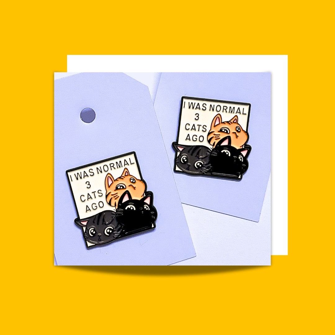 Shop Cat Enamel Pins  and lapel pins in India
