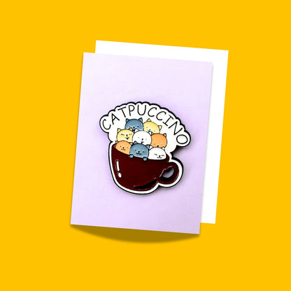 Cat enamel pins collection from Wags4Whiskers Pet Accessories Store India