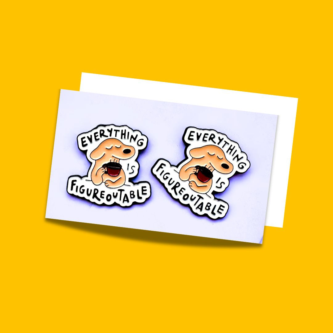 Dog Enamel Pins from Wags4Whiskers Pet Lifestyle Brand India