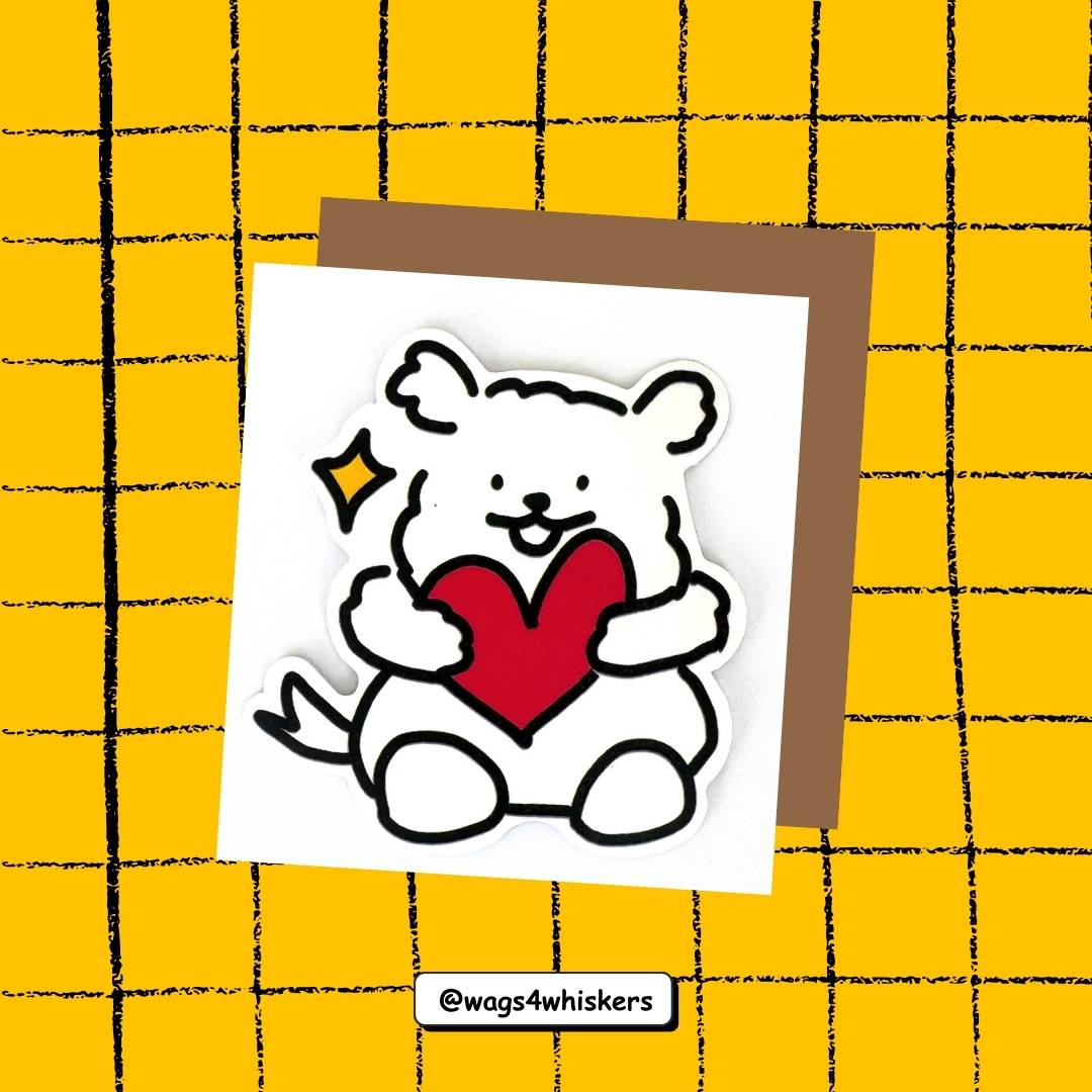 Cute Dog Stickers fromWags4Whiskers Pet Lifestyle Brand India