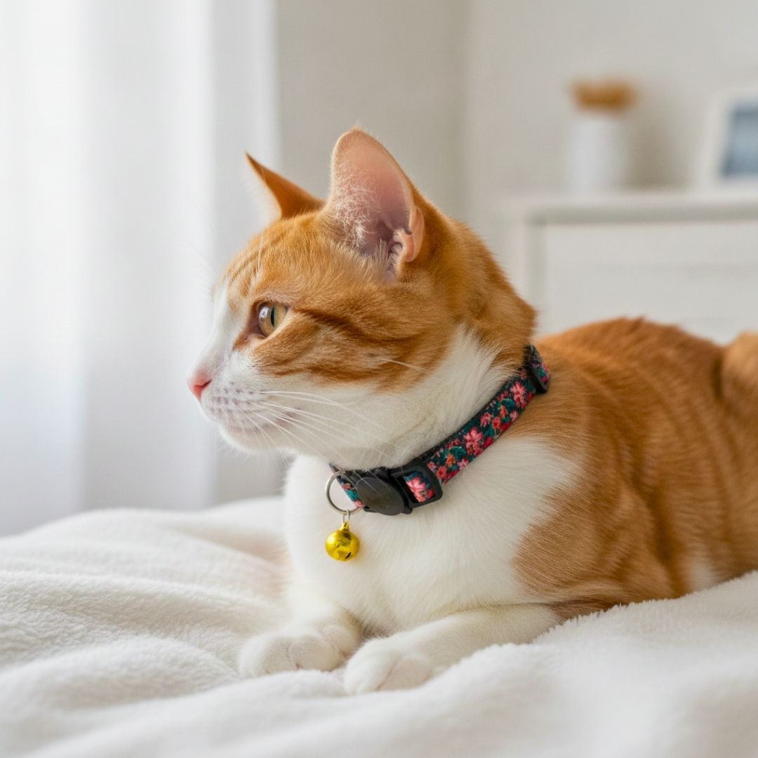 Floral Collars for Cats from Wags4Whiskers Pet Accessories Store India