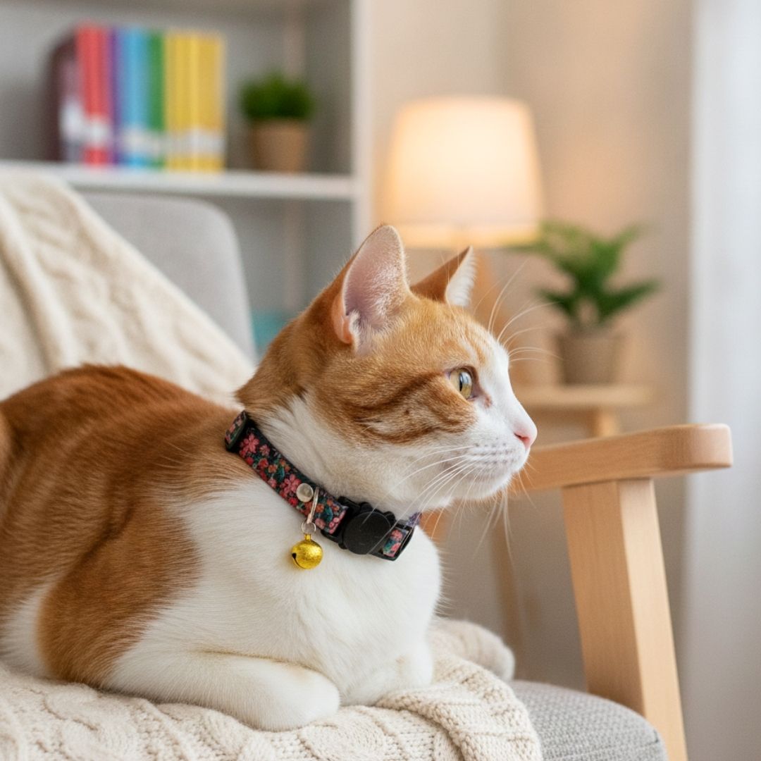 Floral Collars for Cats from Wags4Whiskers Pet Accessories Store India