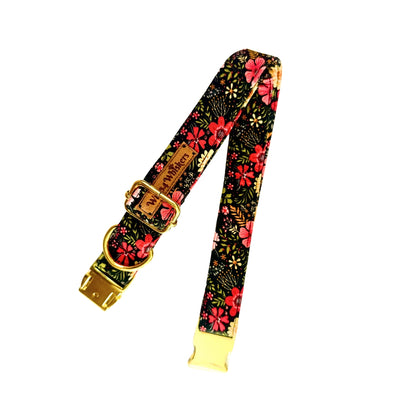 Floral Dog Collar Belts from Wags4Whiskers Pet Supplies India