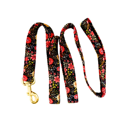 Floral Rush Dog Leash from Wag4Whiskers