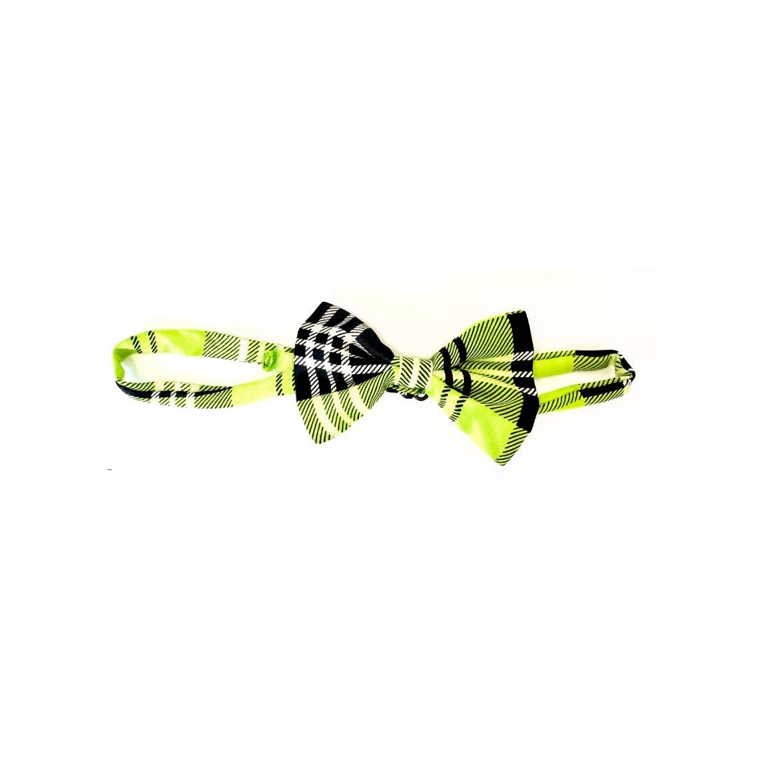 Green Cat Ties from Wags4Whiskers Pet Accessories Store India