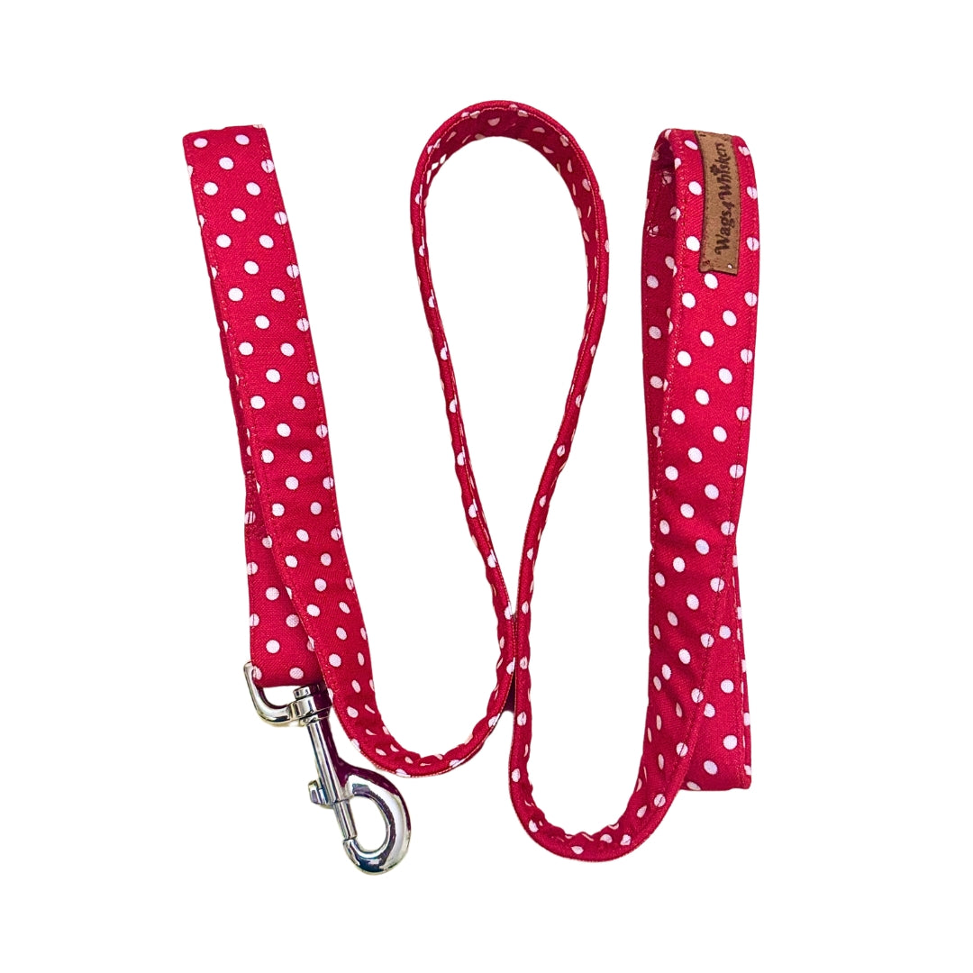 Iconic Retro Dot Leashes for Dogs and Cats from Wags4Whiskers Pet Store