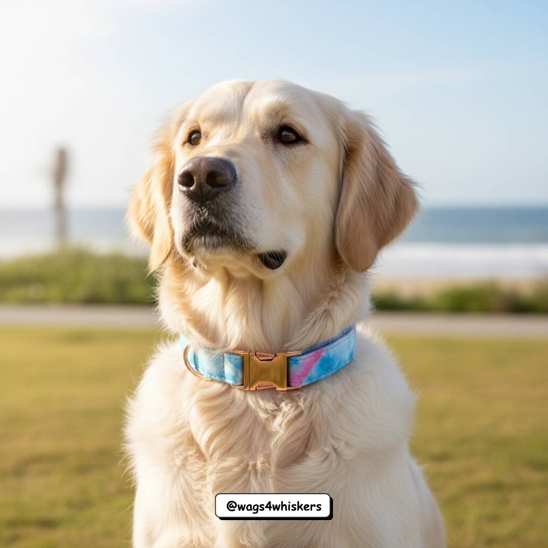 Dog Collar belts India from Wags4Whiskers Pet Store Online