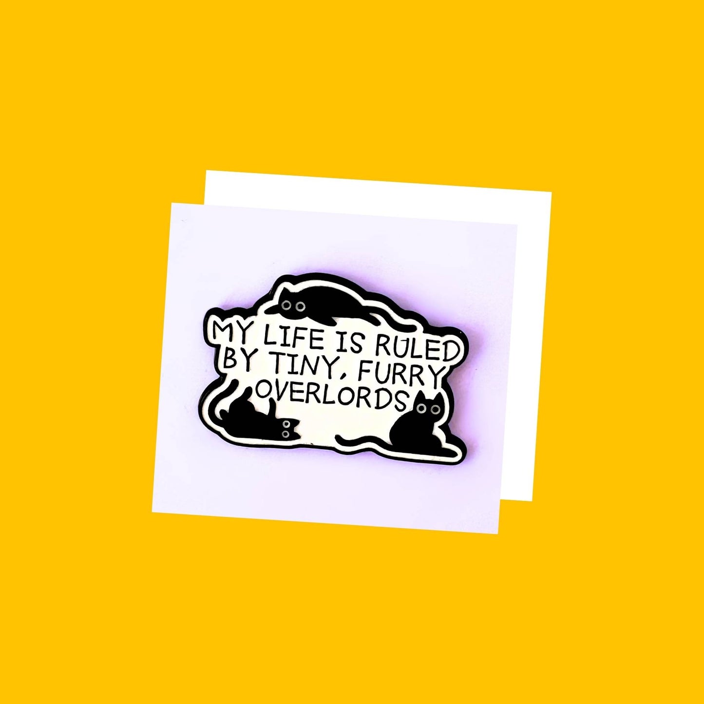 Cat Enamel Pins India from Wags4Whiskers Pet Store