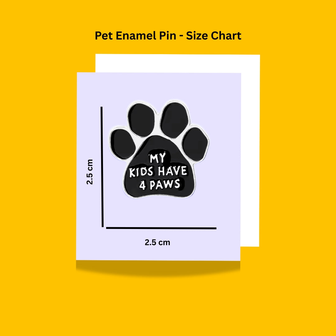 Dog Lapel pins from Wags4Whiskers Pet Supplies India