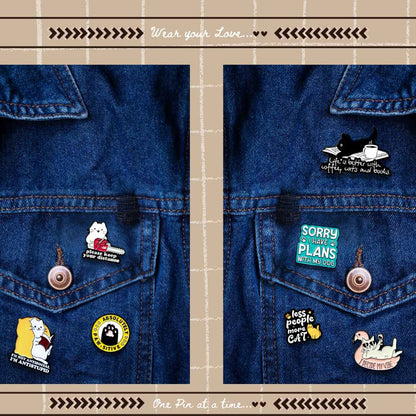Pet Enamel Pins for Denim Jackets India