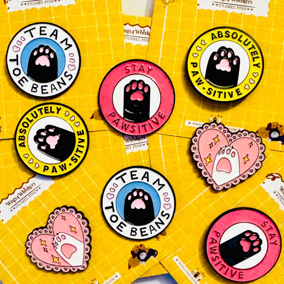 Pet Enamel Pin - Absolute Pawsitive