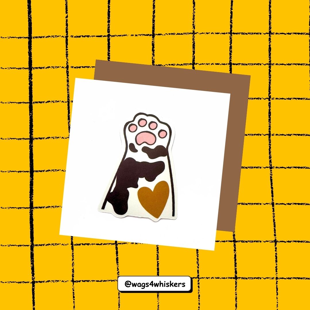 Cute Pet Stickers for DIY from Wags4Whiskers Pet Lifestyle Store India