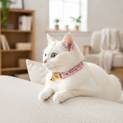 Floral Cat Collars from Wags4Whiskers Pet Supplies Store India