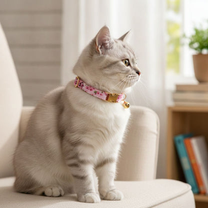 Floral Cat Collars from Wags4Whiskers Pet Supplies Store India