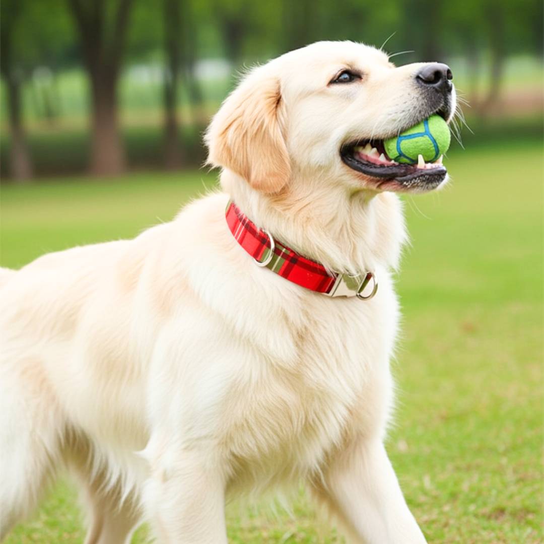 Checks Dog Collar Belts  from Wags4Whiskers Pet Accessories Store India