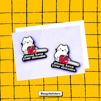 Cat enamel pins from Wags4Whiskers India