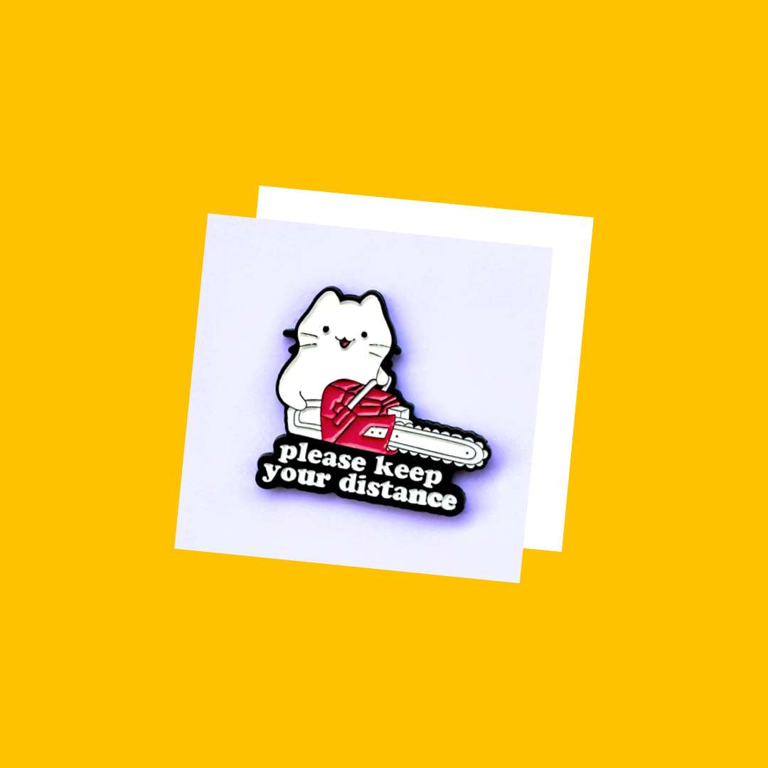 Cat enamel pins from Wags4Whiskers India