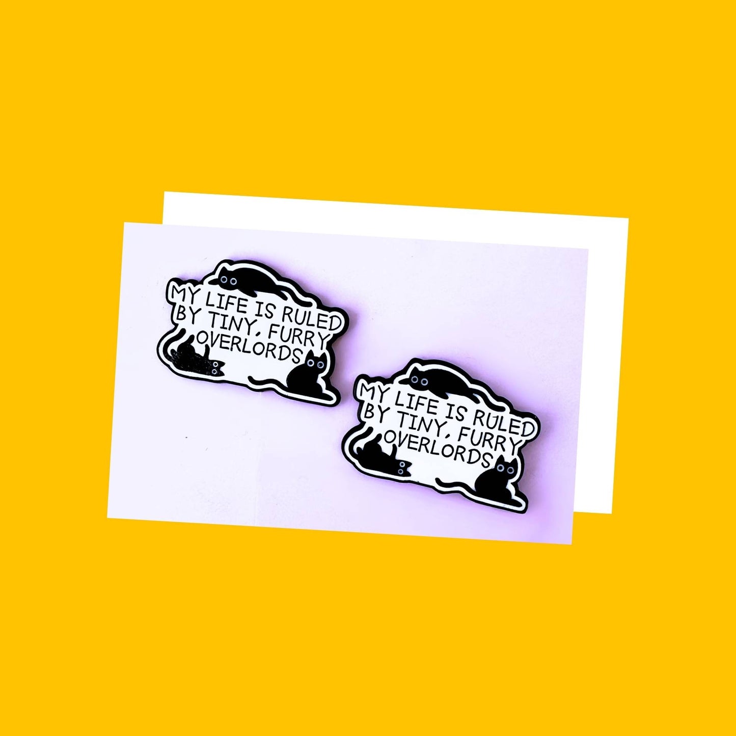 Cat Enamel Pins India from Wags4Whiskers Pet Store