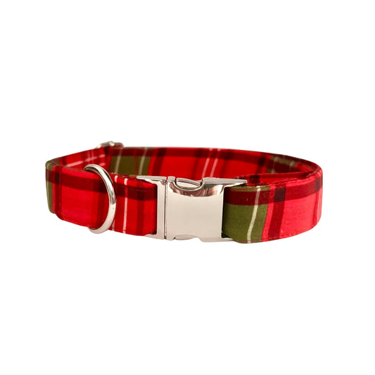 Checks styled Dog collar belts from Wags4Whiskers India