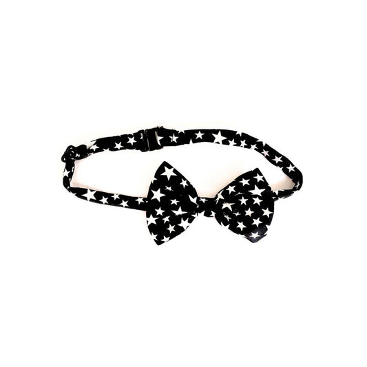 Black Cat Bow Tie  - Starry Nights