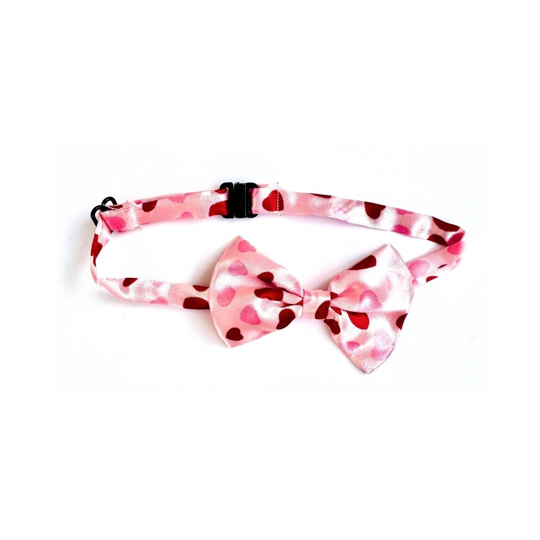 Heart Cat Bow Ties from Wags4Whiskers Cat Accessories Store India